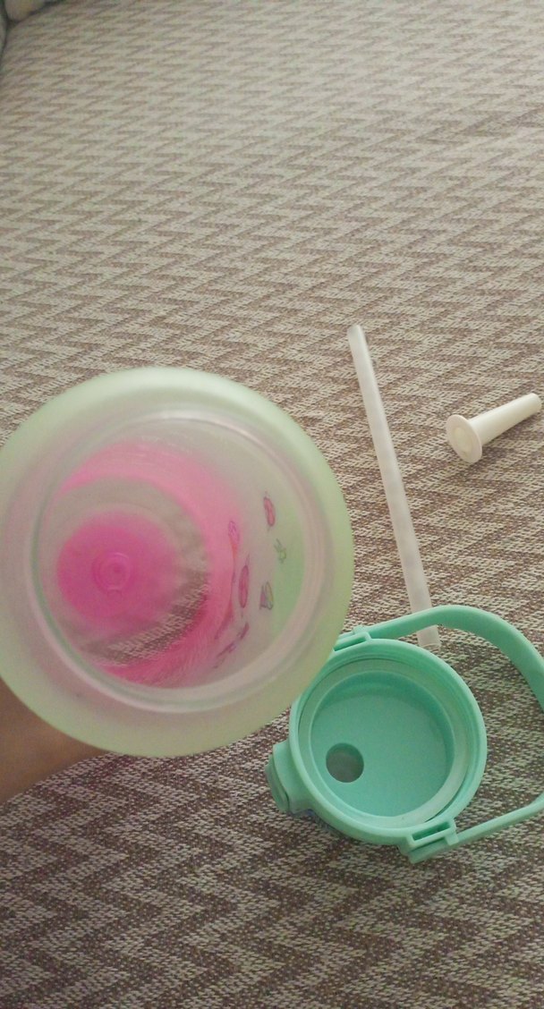 Çocuk Termos Şişesi ve Aksesuarları, Pembe Pastel - Görsel 5