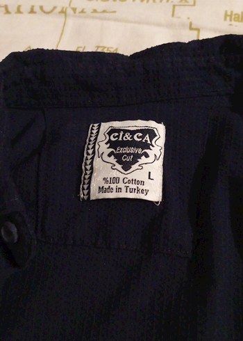 lacivert gömlek - Görsel 6