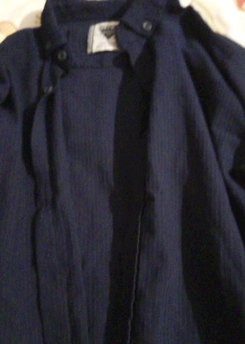 lacivert gömlek - Görsel 5