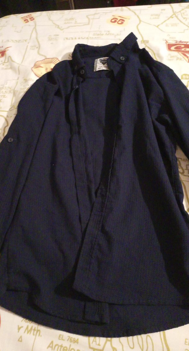 lacivert gömlek - Görsel 3