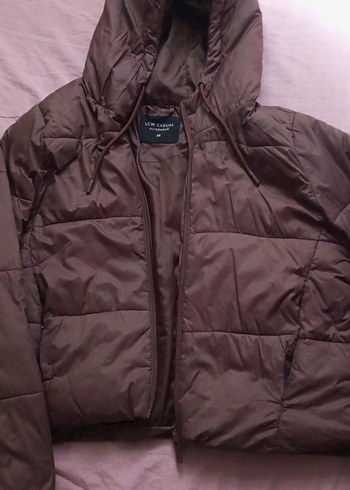 Kahverengi Kadın Midi Kışlık Mont - Görsel 3