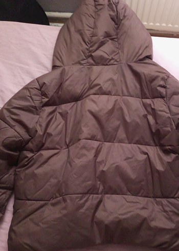 Kahverengi Kadın Midi Kışlık Mont - Görsel 10