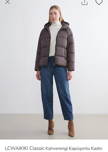 Kahverengi Kadın Midi Kışlık Mont - Görsel 11