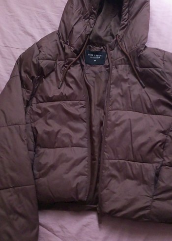 Kahverengi Kadın Midi Kışlık Mont - Görsel 4