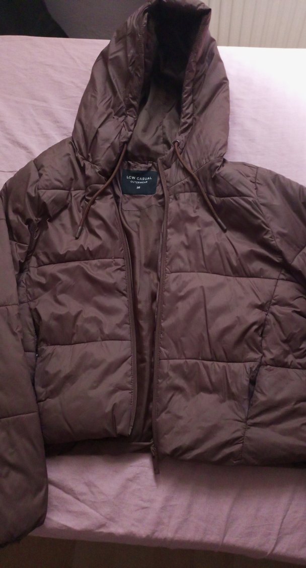 Kahverengi Kadın Midi Kışlık Mont - Görsel 3