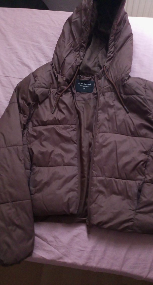 Kahverengi Kadın Midi Kışlık Mont - Görsel 4