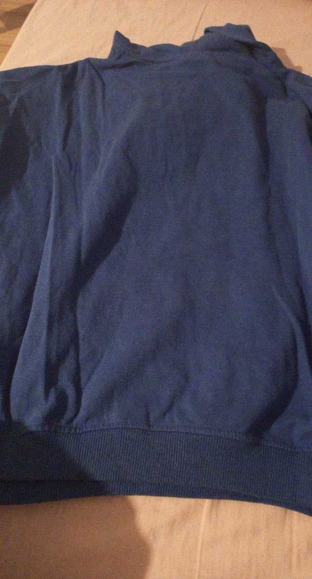 Kadın Mavi Kapüşonlu  Sweatshirt - Görsel 5