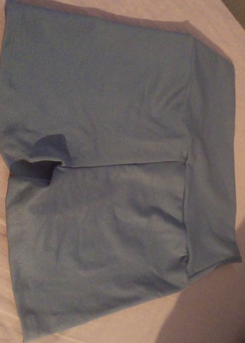 Gri hafif toparlayıcı şort - Görsel 3