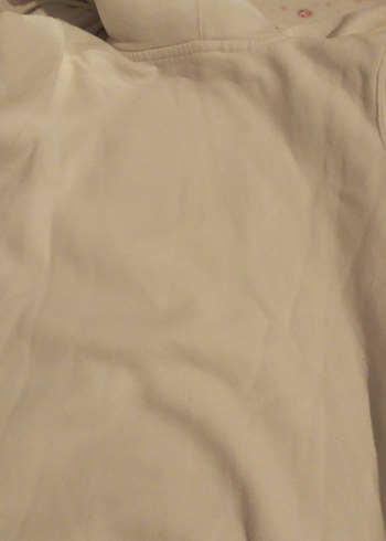 GAP Kadın Beyaz Kapüşonlu Sweatshirt - Görsel 8