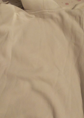 GAP Kadın Beyaz Kapüşonlu Sweatshirt - Görsel 9