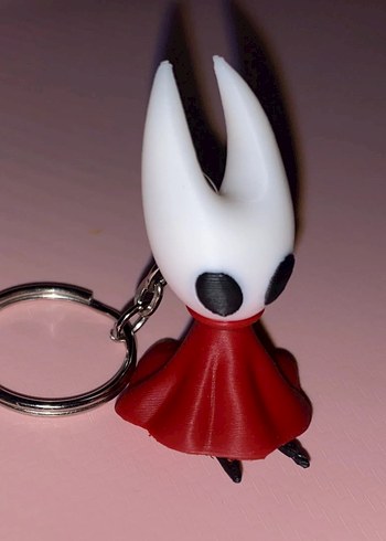 Hollow Knight Temali Metal Anahtarlik