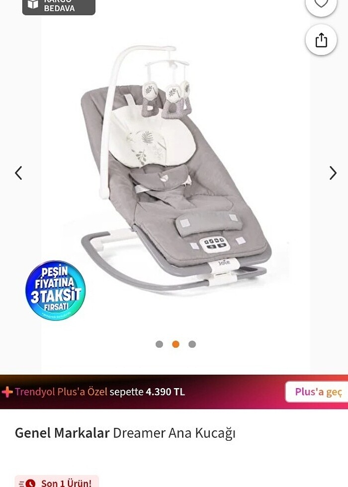 Titreşimli müzikli anakucagi - Görsel 5