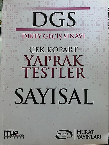dgs sayisal