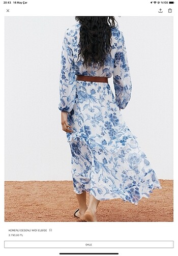 Zara Midi elbise