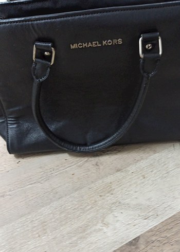 Michael Kors Siyah Deri El Cantasi