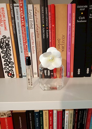 Kadın Parfümü Şişesi ve Mini Sprey - Görsel 2