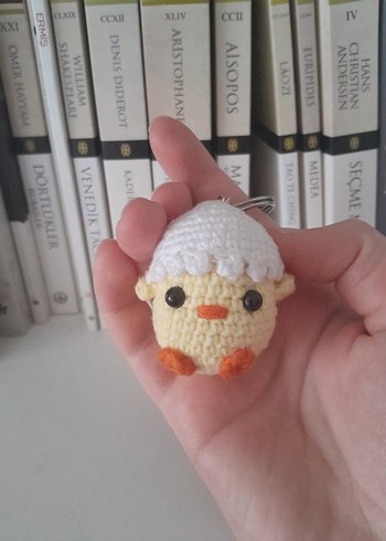 Örgü Civciv Anahtarlık - Görsel 2