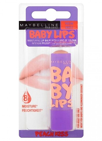 Maybelline Baby Lips Peach Kiss dudak balmi