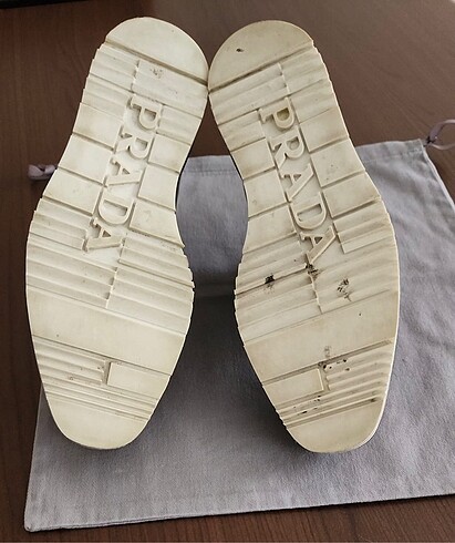 35 Beden kahverengi Renk PRADA OXFORD