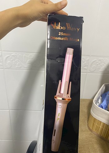 25mm Otomatik Pembe Saç Maşası