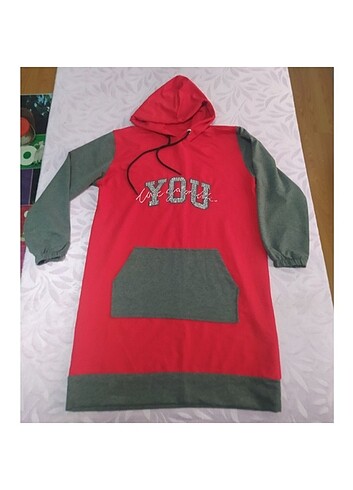 Kapşonlu Spor Tunik