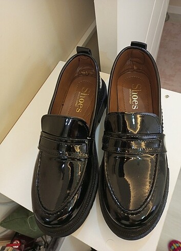 40 Beden siyah Renk loafer ayakkabı 