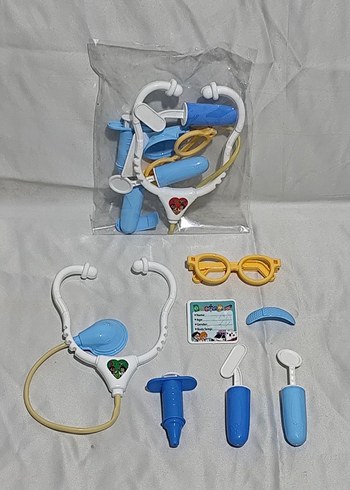 MAVİ DOKTOR SET OYUNCAK 7 PARÇA