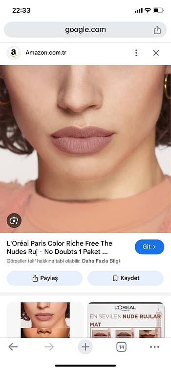L'Oréal Paris Loreal ruj