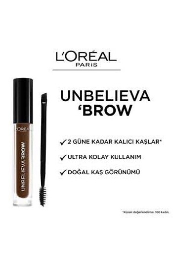  Beden Loreal kaş dövmesi