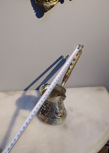 Bakır Cezve sedef kaplama - Görsel 6