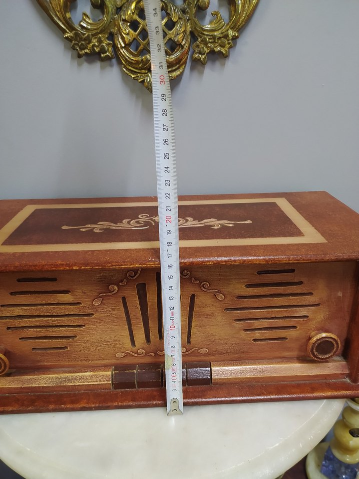 Ahşap Radyo Görünümlü KUTU - Görsel 5