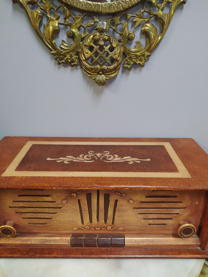 Ahşap Radyo Görünümlü KUTU - Görsel 2