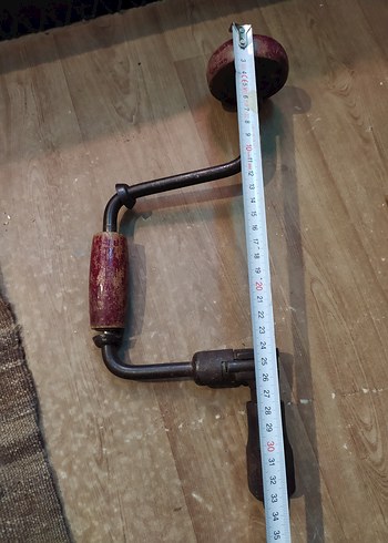 Bordo Renkli Vintage El Matkabı - Görsel 3