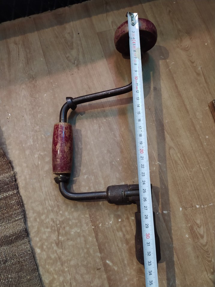 Bordo Renkli Vintage El Matkabı - Görsel 3