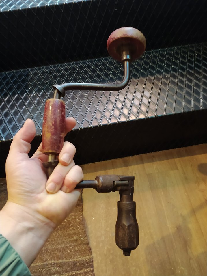 Bordo Renkli Vintage El Matkabı - Görsel 2