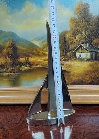 Gemi Yelkenli Gümüş kaplama - Görsel 3