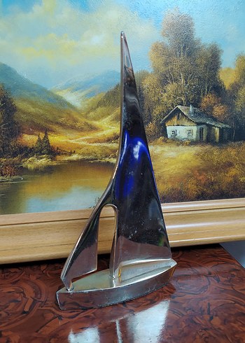 Gemi Yelkenli Gümüş kaplama - Görsel 2