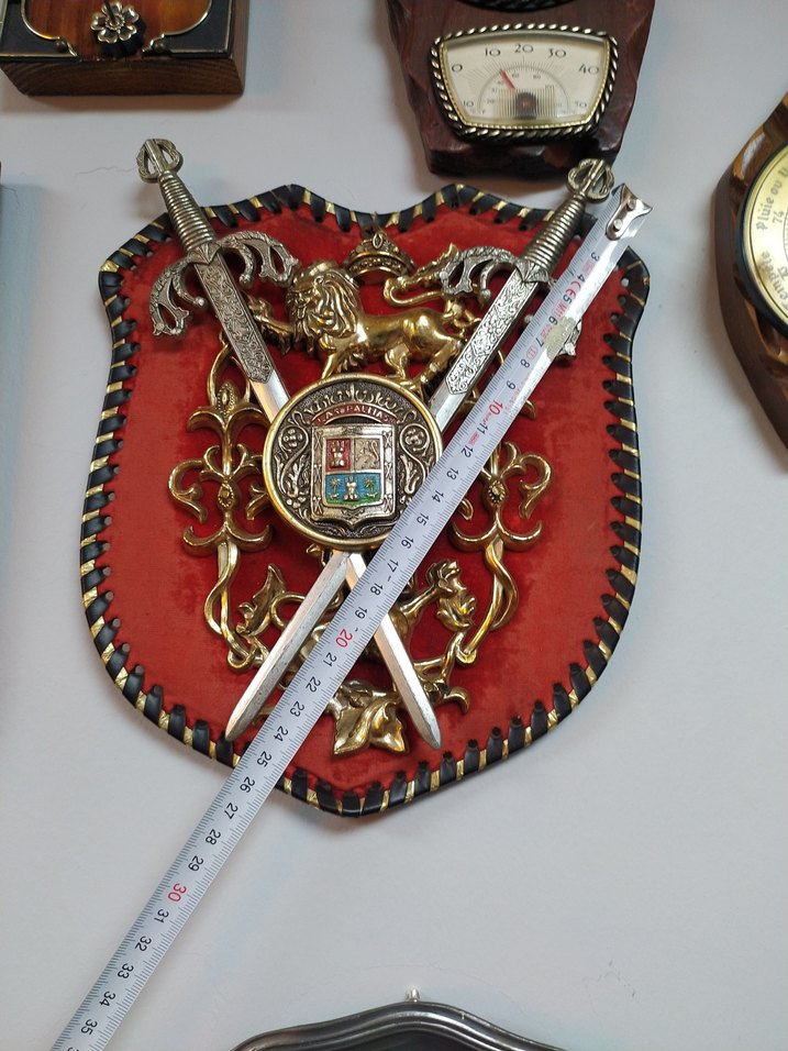 DEKORATİF KILIÇ KALKAN TABLO - Görsel 3