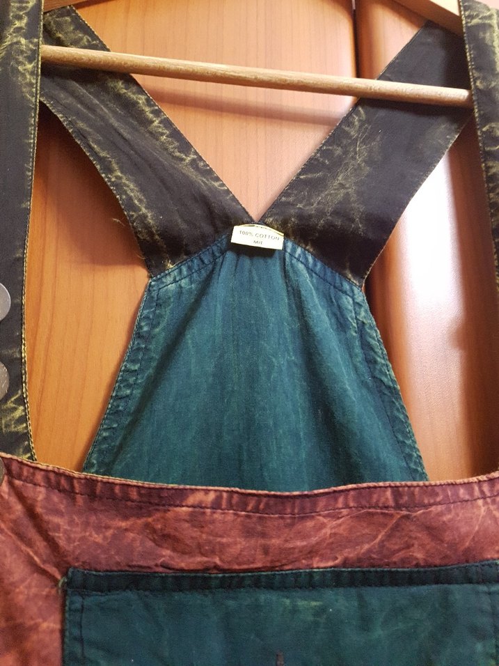 Kadın Çok Renkli Bohem Uzun Tulum - Görsel 3