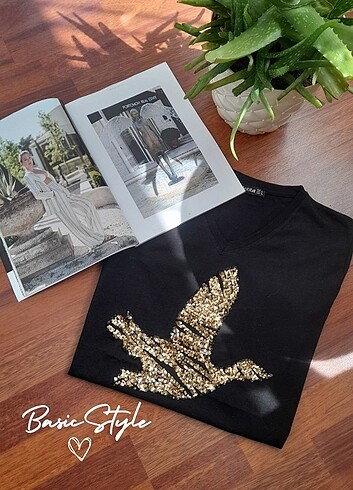 Siyah T shirt 
