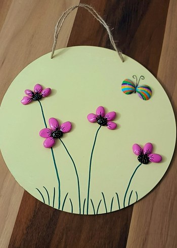 taş boyama dekoratif tablo - Görsel 5