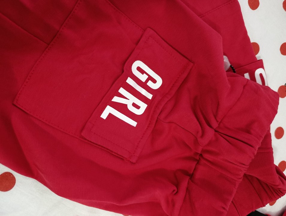 SATILDI Kız Çocuk Kapüşonlu Sweatshirt ve Etek Takımı - Görsel 3