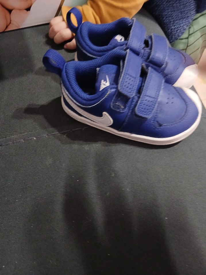 Mavi Erkek Çocuk Spor Ayakkabı Cırt Cırtlı - Görsel 2