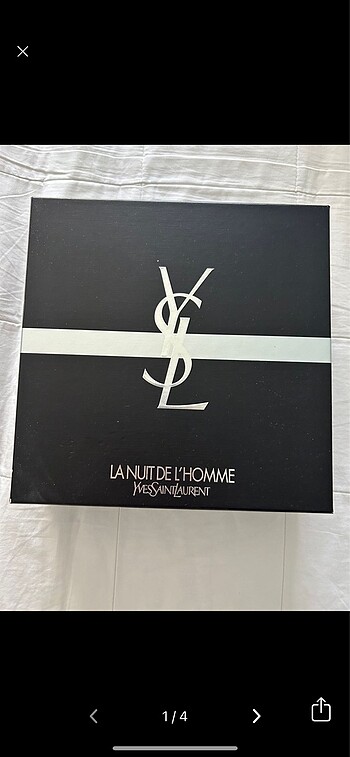 Orijinal YSL kutu