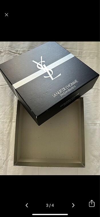 universal Beden Orijinal YSL kutu