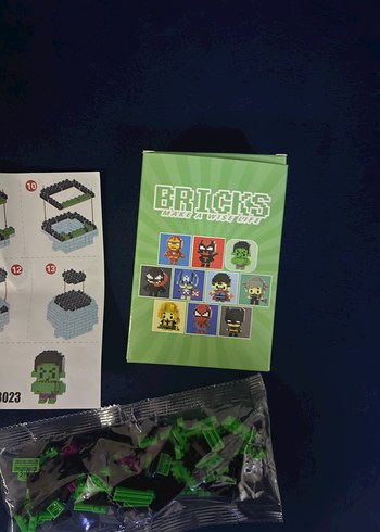 Marvel Hulk Bricks Lego Yapı Taşları - Görsel 2