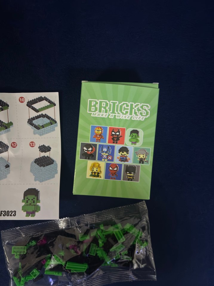 Marvel Hulk Bricks Lego Yapı Taşları - Görsel 2