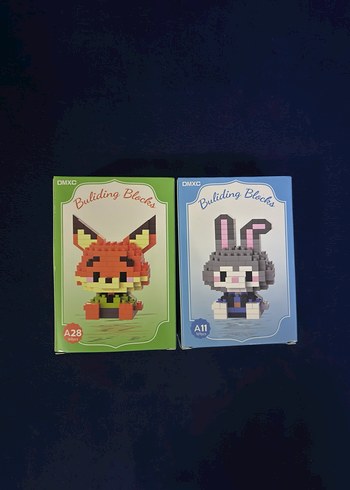 Zootropolis Nick Ve Jude Bricks Lego Yapı Taşları - Görsel 2