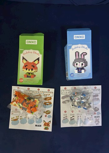 Zootropolis Nick Ve Jude Bricks Lego Yapı Taşları - Görsel 3