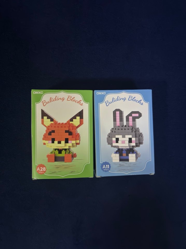 Zootropolis Nick Ve Jude Bricks Lego Yapı Taşları - Görsel 2